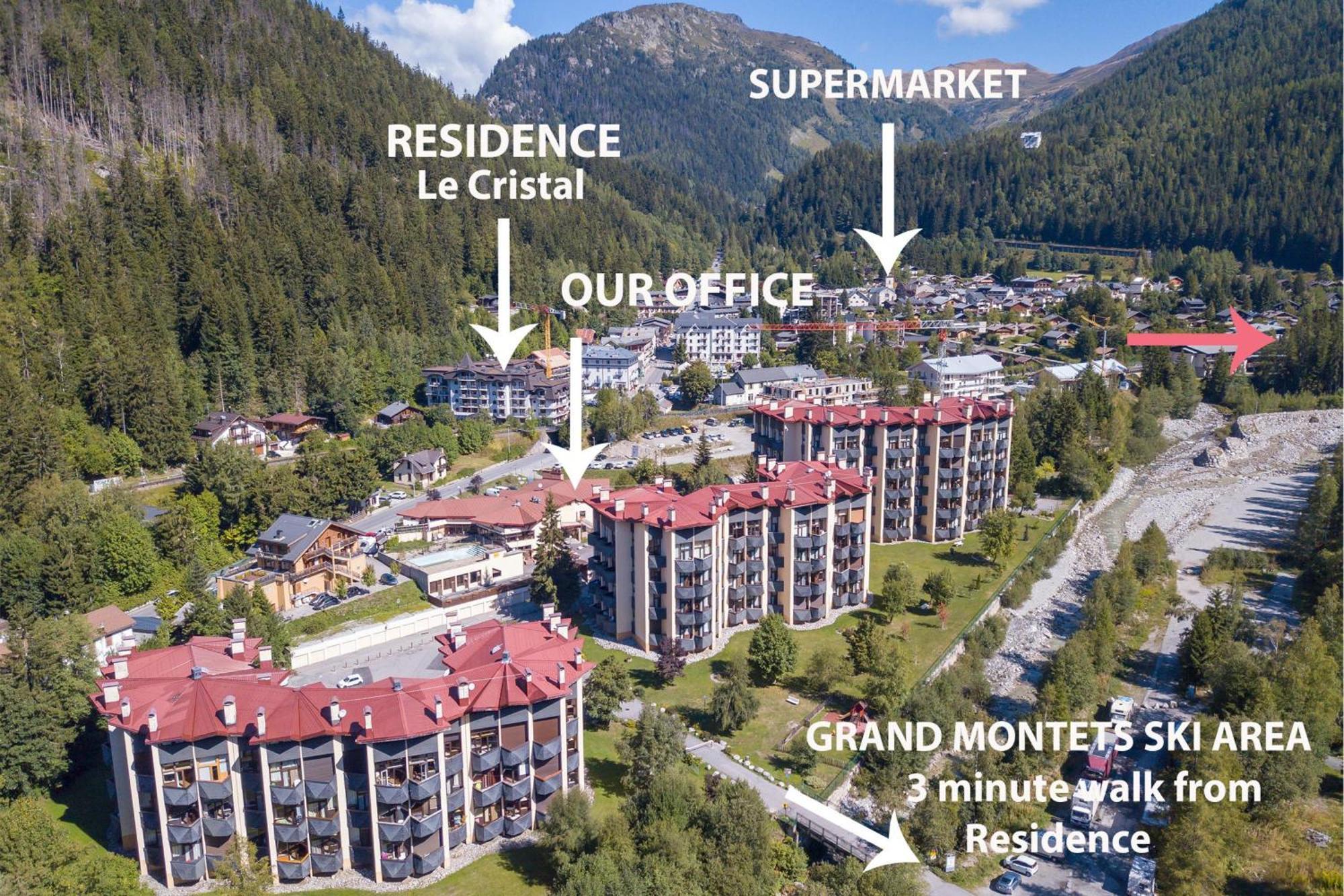 Résidence Le Cristal - Grands Montets 8 - Happy Rentals Chamonix Mont Blanc Exterior foto